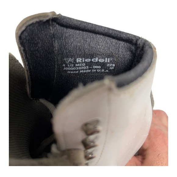 Riedell 229 Figure Skating Boot 4.5 MED - Aspire Blades VINTAGE MADE IN USA - Picture 10 of 12